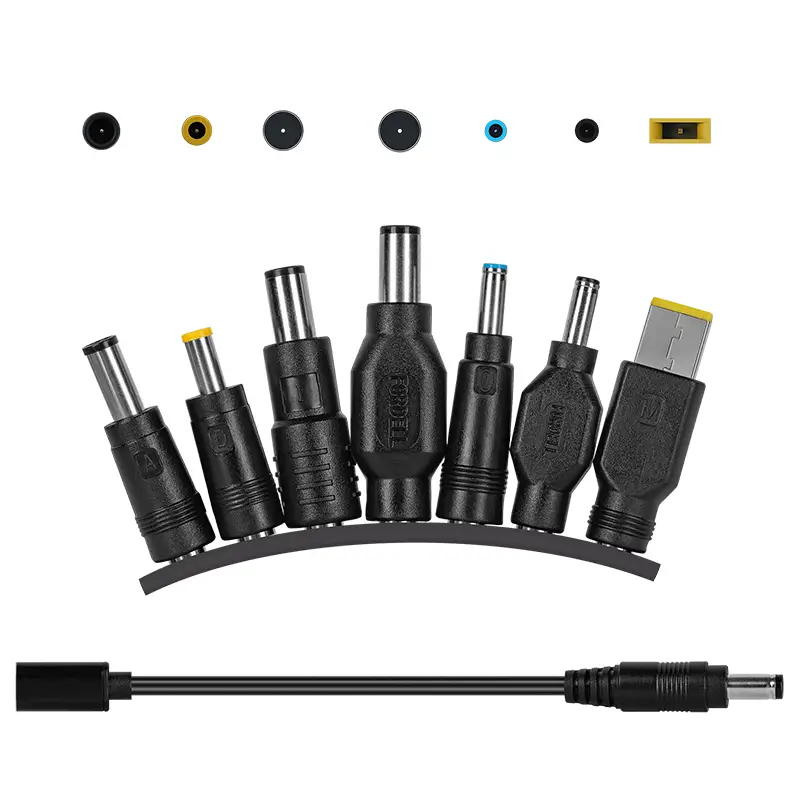 Laptop, Telefoane si Tablete - Telefoane mobile si accesorii - Accesorii Telefoane - Incarcatoare telefoane - Alimentator Universal 65W PD USB-C + 7 adaptoare Kruger&Matz KM1450-65 - Infinity.ro