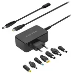 Laptop, Telefoane si Tablete - Telefoane mobile si accesorii - Accesorii Telefoane - Incarcatoare telefoane - Alimentator Universal 65W PD USB-C + 7 adaptoare Kruger&Matz KM1450-65 - Infinity.ro