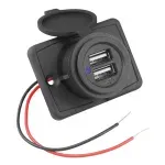 Laptop, Telefoane si Tablete - Telefoane mobile si accesorii - Accesorii Telefoane - Incarcatoare telefoane - Priza auto 12V/24V 2x USB 5V /2.4A 60x45x40mm LTC LXG522 - Infinity.ro