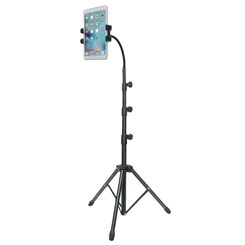 Laptop, Telefoane si Tablete - Telefoane mobile si accesorii - Accesorii Telefoane - Suport si docking telefoane - Suport SMM20 cu trepied 0.55-1.65m pentru tableta /smartphone 4.7-12.9 inch + husa transport ibiza - Infinity.ro