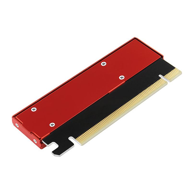 PC, gaming si accesorii - Componente PC - Componente - Accesorii IT - Adaptor Intern AXAGON PCEM2-S PCI-E 3.0 16x M.2 SSD NVMe Suport SSD pana la 80mm low profile Radiator Inclus - Infinity.ro
