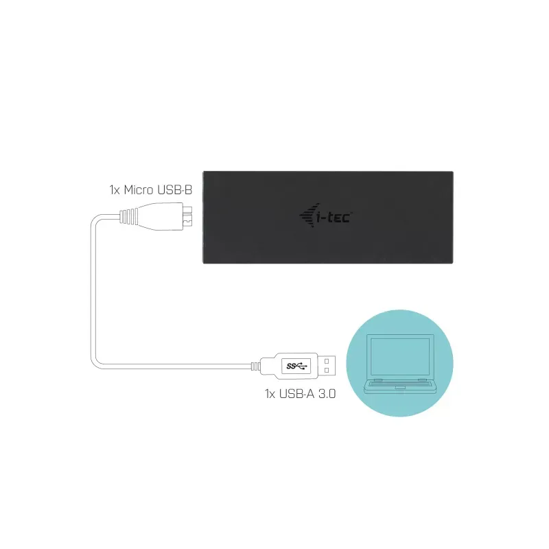 PC, gaming si accesorii - Componente PC - Componente - Accesorii IT - Rack extern M.2 B-Key SATA SSD NGFF compatibil 2230 2242 2260 2280 USB 3.0 carcasa aluminiu negru i-tec - Infinity.ro