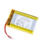 Casa si Gradina - Electrice - Accesorii electrice - Baterii, acumulatori si incarcatoare - Acumulator Lithium Polymer 06036 980mAh 1S 3.7V fir cu conector JST-BEC 50x34x6mm AKYGA Battery - Infinity.ro