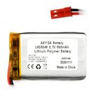Casa si Gradina - Electrice - Accesorii electrice - Baterii, acumulatori si incarcatoare - Acumulator Lithium Polymer 12208 850mAh 1S 3.7V conector JST-BEC 48x30x6mm AKYGA Battery - Infinity.ro