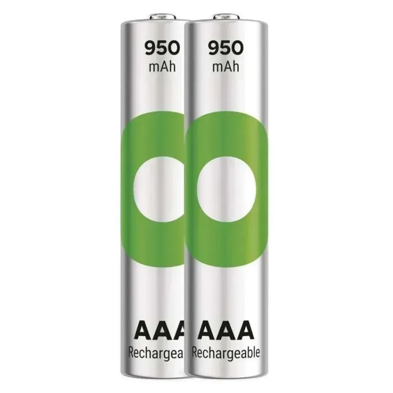 Casa si Gradina - Electrice - Accesorii electrice - Baterii, acumulatori si incarcatoare - Acumulatori R3 AAA NiMH 950mAh 2buc GP ReCkyo GP100AAAHCER21-2TLB2 - Infinity.ro