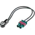PC, gaming si accesorii - Retelistica - Cabluri si accesorii - Adaptor antena Fakra mufa x2 - ISO mufa in unghi ZRS-2F-ISO 4CARMEDIA - Infinity.ro
