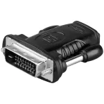 TV, Audio-Video si Foto - Accesorii TV si audio - Cabluri si adaptoare video - Adaptor DVI-D 24+1 la HDMI mama Goobay - Infinity.ro