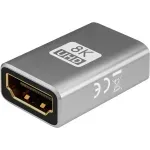 TV, Audio-Video si Foto - Accesorii TV si audio - Cabluri si adaptoare video - Adaptor HDMI 8K/60Hz 4K/120Hz cuplaj mama-mama Goobay 72008 - Infinity.ro