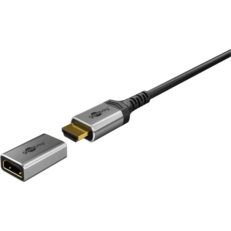 TV, Audio-Video si Foto - Accesorii TV si audio - Cabluri si adaptoare video - Adaptor HDMI 8K/60Hz 4K/120Hz cuplaj mama-mama Goobay 72008 - Infinity.ro
