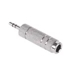 TV, Audio-Video si Foto - Accesorii TV si audio - Cabluri si adaptoare audio - Adaptor Jack 3.5 mm la Jack 6.3 mm metal Cabletech - Infinity.ro