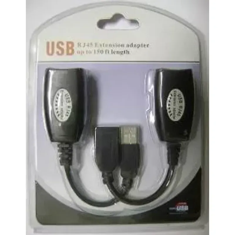 PC, gaming si accesorii - Retelistica - Cabluri si accesorii - Adaptor prelungitor USB la CAT5 EXTENDER max. 40m USB2-EXT-ETH-40M - Infinity.ro