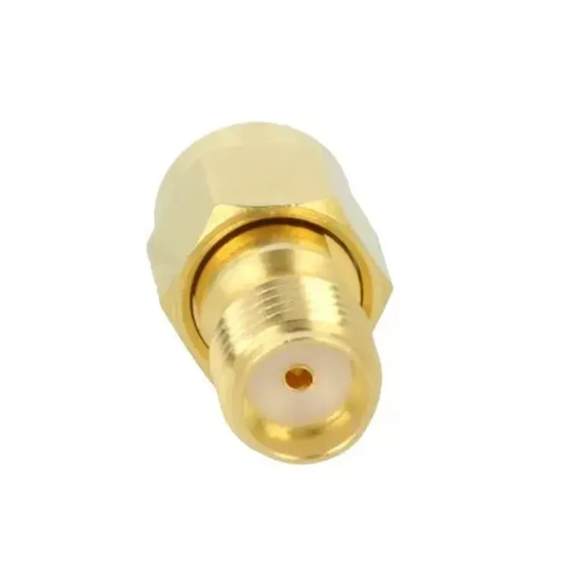 PC, gaming si accesorii - Retelistica - Cabluri si accesorii - Adaptor SMA tata - SMA mama drept 50 Ohm teflon aurit AMPHENOL 132171 - Infinity.ro