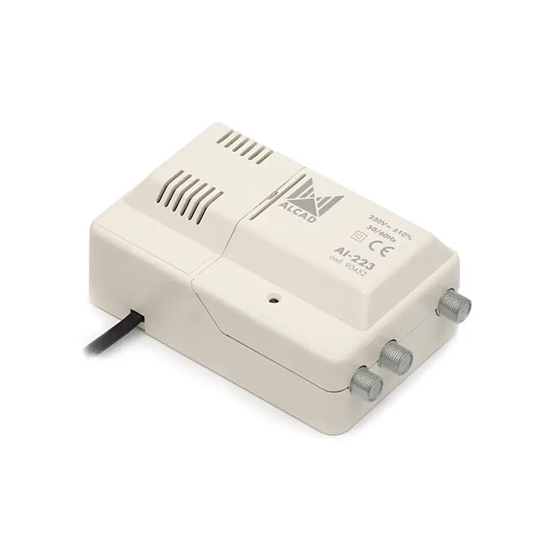 TV, Audio-Video si Foto - Accesorii TV si audio - Splittere si amplificatoare - Amplificator antena CATV 26db ALCAD AI-223 - Infinity.ro