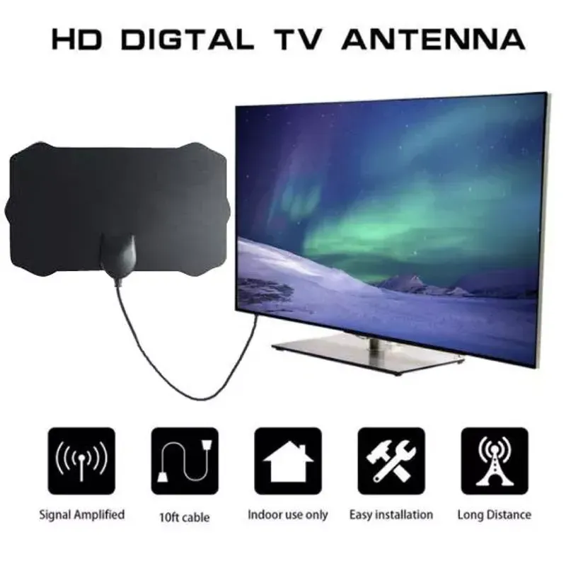 TV, Audio-Video si Foto - Accesorii TV si audio - Antene TV si accesorii - Antena DAB DVB-T 20dBi Montare pentru cablu-banda 50ohm tata F IEC SR PASSIVES - Infinity.ro