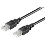 PC, gaming si accesorii - Retelistica - Cabluri si accesorii - Cablu 2.0 USB 3m tata-tata conductor cupru Goobay - Infinity.ro