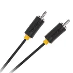 TV, Audio-Video si Foto - Accesorii TV si audio - Cabluri si adaptoare audio - Cablu 1x RCA - 1x RCA 1.8m tata-tata Cabletech KPO3953-1.8 - Infinity.ro