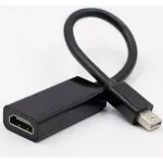 TV, Audio-Video si Foto - Accesorii TV si audio - Cabluri si adaptoare video - Cablu adaptor HDMI mama - mini Displayport tata 15cm Well - Infinity.ro