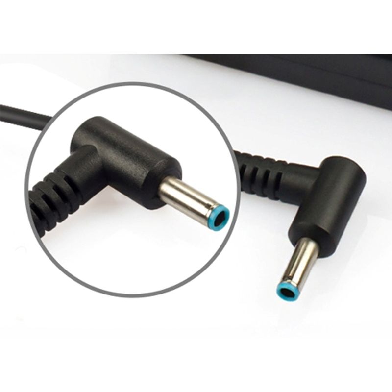 Casa si Gradina - Electrice - Cabluri electrice si conductori - Cablu alimentare DC pt laptop HP 4.5x3.0mm pin L 1.2m 90W cu 2 fire - Infinity.ro