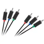 TV, Audio-Video si Foto - Accesorii TV si audio - Cabluri si adaptoare audio - Cablu audio 3x RCA 1.8m Cabletech - Infinity.ro