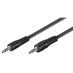 TV, Audio-Video si Foto - Accesorii TV si audio - Cabluri si adaptoare audio - Cablu audio Jack 3.5 mm stereo 2.5m Goobay - Infinity.ro