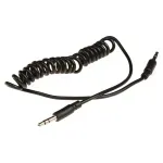 TV, Audio-Video si Foto - Accesorii TV si audio - Cabluri si adaptoare audio - Cablu audio spiralat 3.5 mm tata - 3.5 mm tata 1m Valueline - Infinity.ro