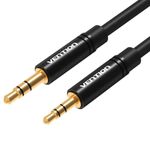 TV, Audio-Video si Foto - Accesorii TV si audio - Cabluri si adaptoare audio - Cablu audio stereo Jack 2.5mm - 3.5mm 3pin tata-tata 2m negru VENTION BALBH - Infinity.ro