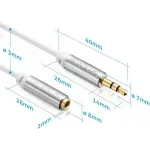 TV, Audio-Video si Foto - Accesorii TV si audio - Cabluri si adaptoare audio - Cablu audio stereo SENTIVUS 1m Jack 3.5 mm tata - 2x 3.5 mm mama SE-AU101-010 - Infinity.ro