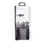 TV, Audio-Video si Foto - Accesorii TV si audio - Cabluri si adaptoare audio - Cablu audio XLR 3-Pini tata - XLR 3-Pini mama Balansat 0.5m GrI NEDIS - Infinity.ro