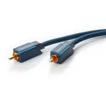 TV, Audio-Video si Foto - Accesorii TV si audio - Cabluri si adaptoare audio - Cablu audio-video Profesional 1x RCA tata-tata 3m 75ohm cupru AWG23 aurit Clicktronic - Infinity.ro