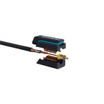TV, Audio-Video si Foto - Accesorii TV si audio - Cabluri si adaptoare audio - Cablu audio-video Profesional 1x RCA tata-tata 10m 75ohm OFC cupru dublu ecaranat AWG24 aurit Clicktronic 70449 - Infinity.ro