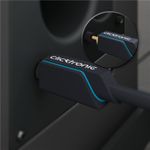 TV, Audio-Video si Foto - Accesorii TV si audio - Cabluri si adaptoare audio - Cablu audio-video Profesional 1x RCA tata-tata 10m 75ohm OFC cupru dublu ecaranat AWG24 aurit Clicktronic 70449 - Infinity.ro