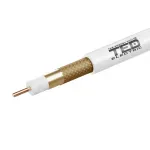 TV, Audio-Video si Foto - Accesorii TV si audio - Antene TV si accesorii - Cablu coaxial 75 ohm RG6 7mm cupru + tresa CCA TED Wire Expert New TED002365 pret/metru liniar - Infinity.ro