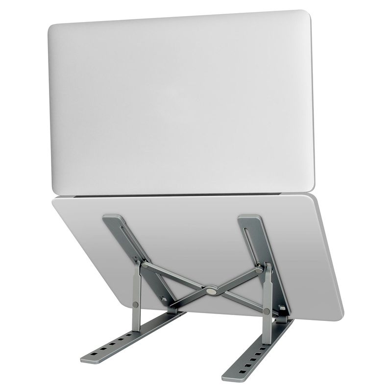 Laptop, Telefoane si Tablete - Laptopuri si accesorii - Accesorii Laptop - Standuri/Coolere notebook - Suport laptop, Yenkee, YSM 02 ALU - Infinity.ro