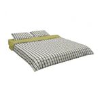 Casa si Gradina - Textile si covoare - Lenjerii de pat - Seturi de lenjerie - Lenjerie de pat pentru 2 persoane, 4 piese, microfibra, Patratele - Infinity.ro