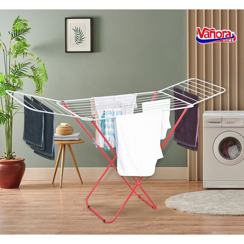 Market - Spalare si intretinere rufe - Uscatoare de rufe si accesorii - Uscator rufe Vanora Home Classic, metalic, 18m - Infinity.ro