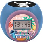 Jucarii, Copii si Bebe - Jucarii si jocuri - Jucarii & jocuri educative - Laptopuri, tablete si gadget-uri copii - Ceas desteptator Lexibook - Disney Stitch, cu proiector - Infinity.ro