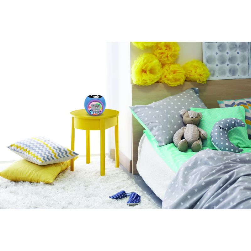 Jucarii, Copii si Bebe - Jucarii si jocuri - Jucarii & jocuri educative - Laptopuri, tablete si gadget-uri copii - Ceas desteptator Lexibook - Disney Stitch, cu proiector - Infinity.ro