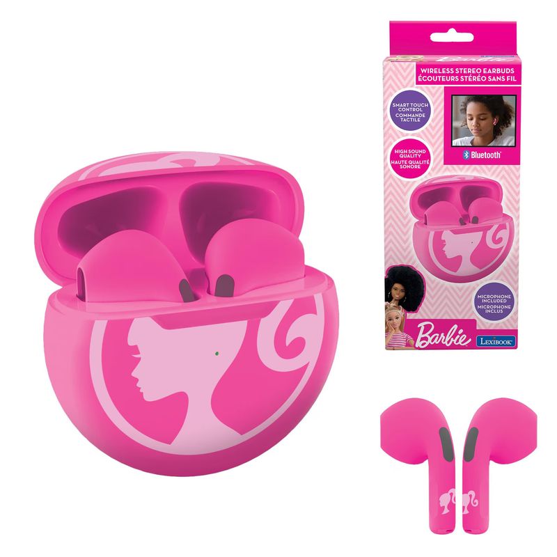 TV, Audio-Video si Foto - Portabile audio - Casti audio - Casti cu bluetooth Lexibook - Barbie - Infinity.ro