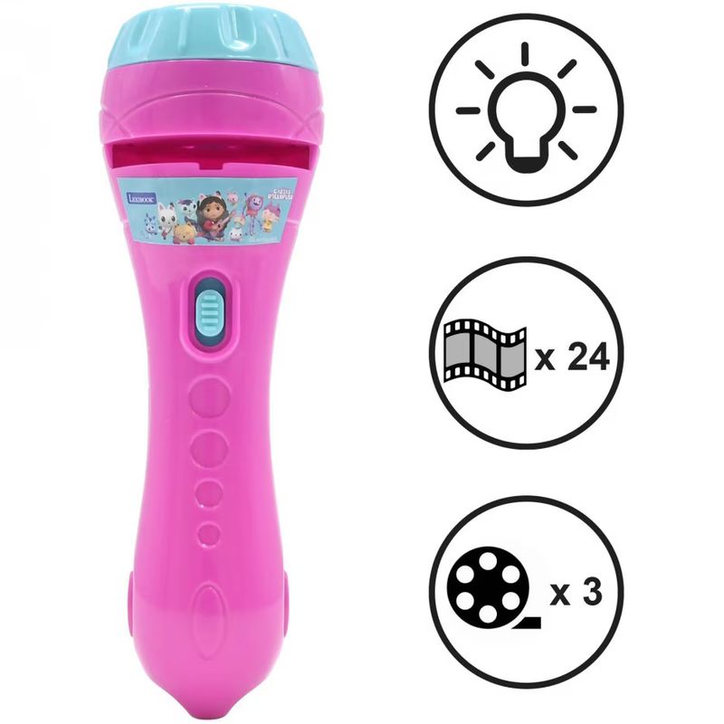 Jucarii, Copii si Bebe - Jucarii si jocuri - Jucarii & jocuri educative - Laptopuri, tablete si gadget-uri copii - Lanterna cu proiector Lexibook - Gabby's Dollhouse - Infinity.ro