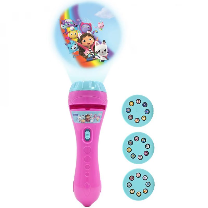 Jucarii, Copii si Bebe - Jucarii si jocuri - Jucarii & jocuri educative - Laptopuri, tablete si gadget-uri copii - Lanterna cu proiector Lexibook - Gabby's Dollhouse - Infinity.ro