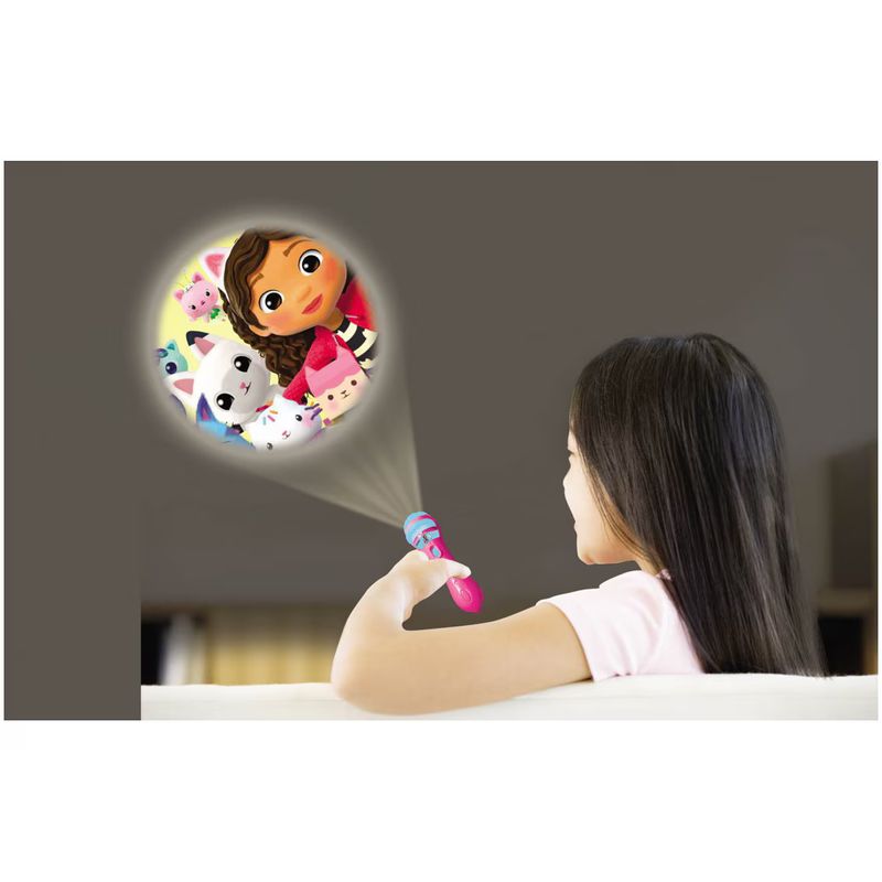 Jucarii, Copii si Bebe - Jucarii si jocuri - Jucarii & jocuri educative - Laptopuri, tablete si gadget-uri copii - Lanterna cu proiector Lexibook - Gabby's Dollhouse - Infinity.ro