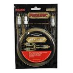 TV, Audio-Video si Foto - Accesorii TV si audio - Cabluri si adaptoare audio - Cablu Jack 3.5 mm mufa tata - tata RCA mufa x2 1.8m negru PROLINK TCV3420-1.8 - Infinity.ro