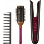 Jucarii, Copii si Bebe - Jucarii si jocuri - Jucarii de rol - Seturi de curatenie copii si accesorii - Kit de styling, Casdon, Dyson, roz si gri, pentru copii peste 3 ani - Infinity.ro