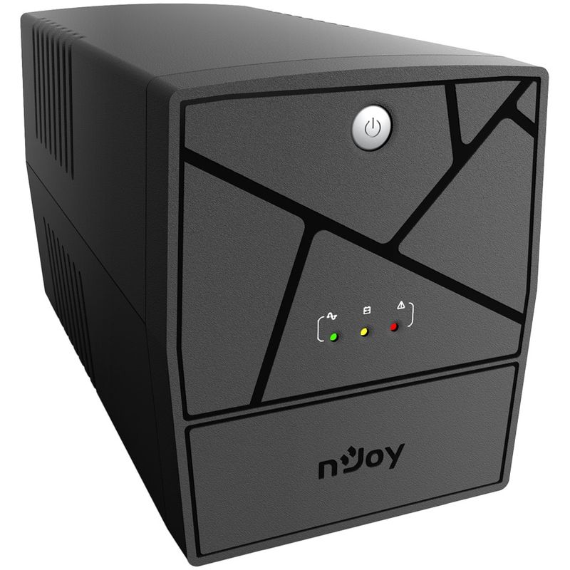 Casa si Gradina - Electrice - Accesorii electrice - Stabilizatoare tensiune si ups - UPS NJOY Keen 2000 USB, 2000VA/1200W, Line Interactive, Regulator automat de tensiune, Repornire automata - Infinity.ro