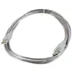 PC, gaming si accesorii - Retelistica - Cabluri si accesorii - Cablu USB2.0 extensie 1m A-A tata-mama transparent - Infinity.ro
