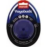 TV, Audio-Video si Foto - Portabile audio - Casti audio - Casca in ureche 3.5 mm albastru cu negru Yoyobuds Maxell - Infinity.ro