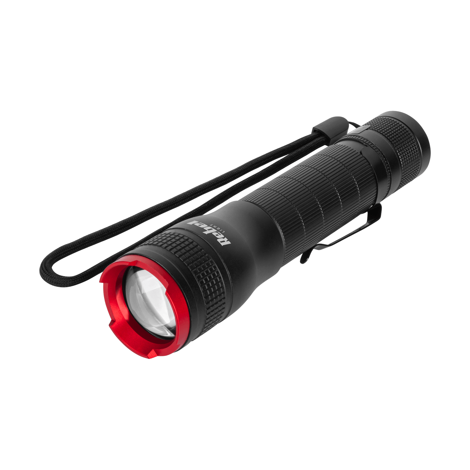 Lanterna REBEL, Aluminiu, Zoom, 800lm, Negru