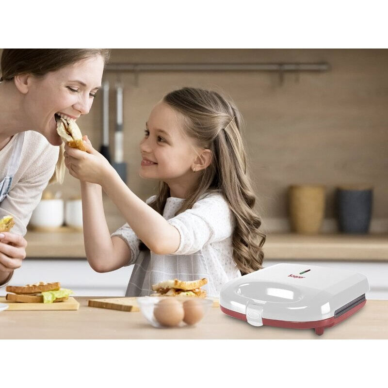 Electronice si Electrocasnice - Electrocasnice bucatarie - Preparare paine - Sandwich-maker - Sandwich Maker Beper P101TOS010 - Infinity.ro