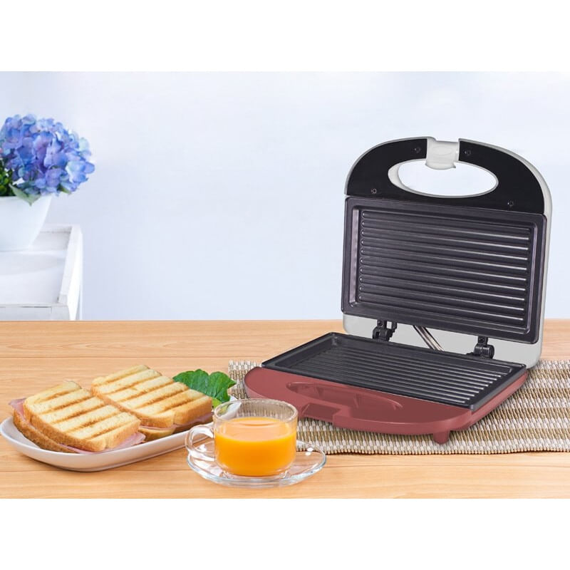 Electronice si Electrocasnice - Electrocasnice bucatarie - Preparare paine - Sandwich-maker - Sandwich Maker Beper P101TOS010 - Infinity.ro