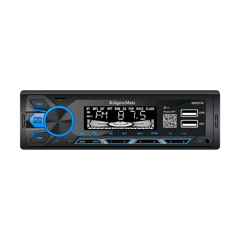 Auto si Moto - Electronice auto - Statii radio si detectoare radar - Player auto 1 din 4x15w kruger&matz - Infinity.ro